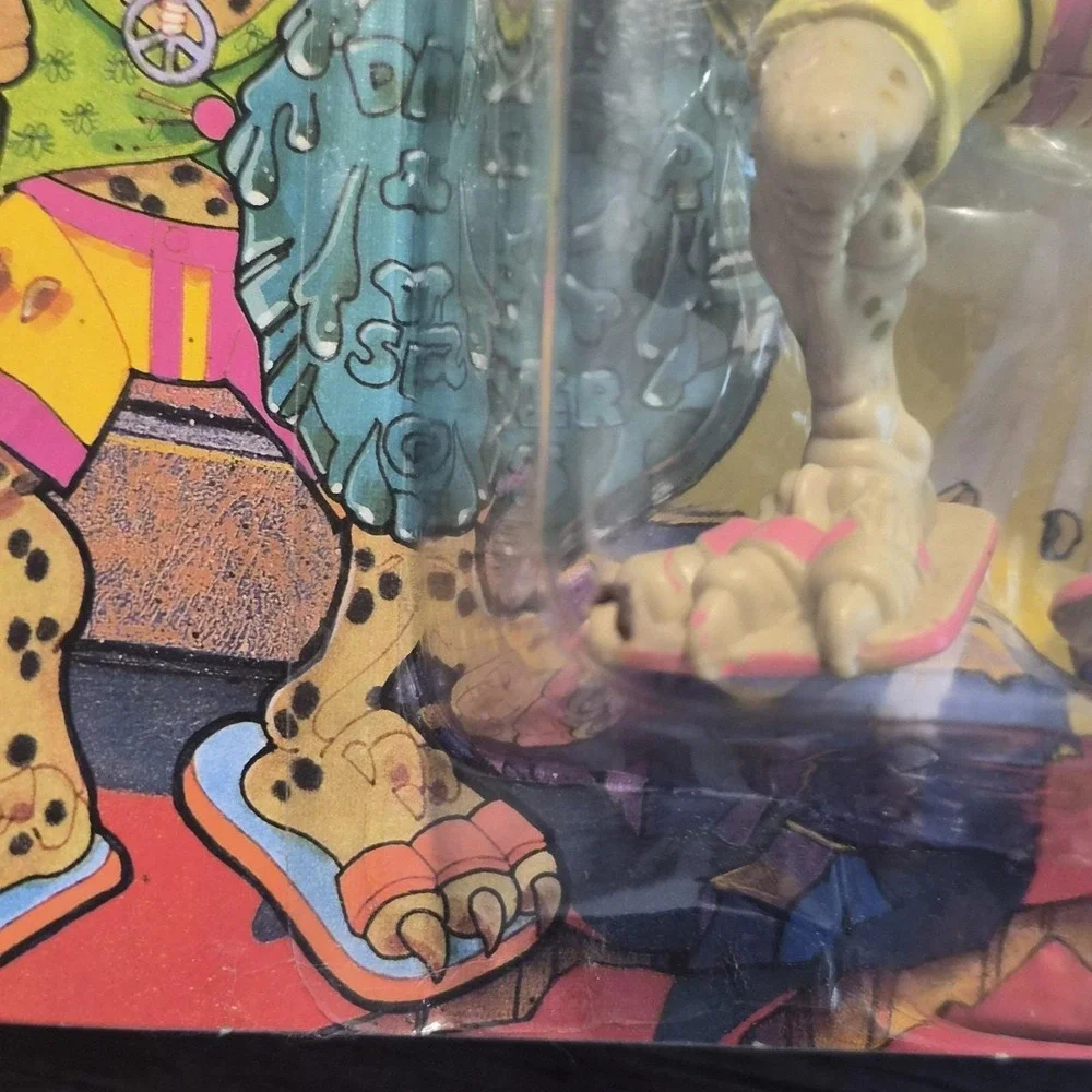 Rare 1990 TMNT Napoleon Bonafrog MOC Sealed Vintage Playmates Action Figure